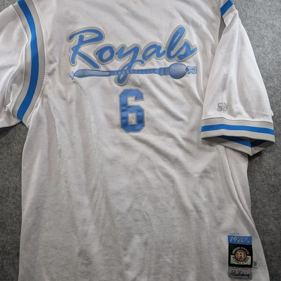 Stall & Dean Rucker Park Vintage Royals Basketball Jersey 1970 - 5XL - Picture 2 of 12